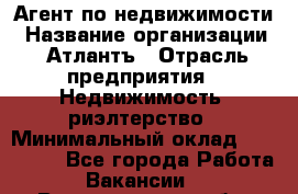 Агент по недвижимости › Название организации ­ Атлантъ › Отрасль предприятия ­ Недвижимость, риэлтерство › Минимальный оклад ­ 200 000 - Все города Работа » Вакансии   . Владимирская обл.,Радужный г.
